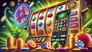 Trò chơi Slot được yêu thích tại k8